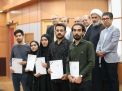 گزارش تصویری مراسم تجلیل از دانشجویان نمونه